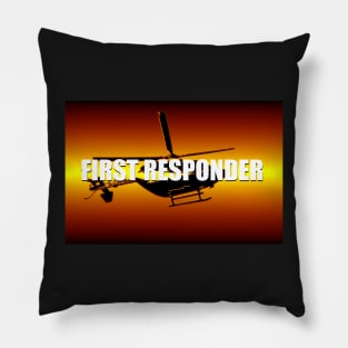 First responder face mask design A Pillow