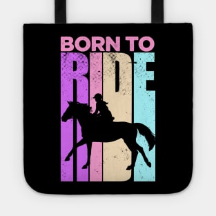 Vintage Horse Riding Tote