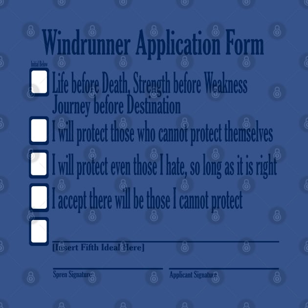 Windrunner Application by Crew