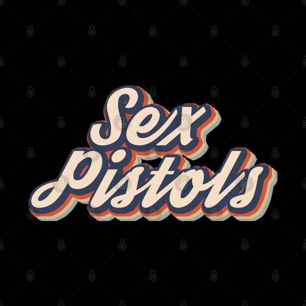 Sex Pistols Retro Style by Renegade andrew stone art