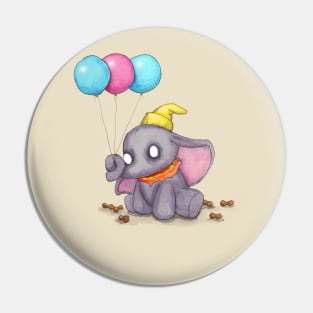 Baby Elephant Pin