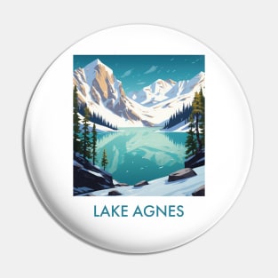 LAKE AGNES Pin