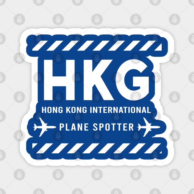 HKG Plane Spotter | Gift Magnet by ProPlaneSpotter