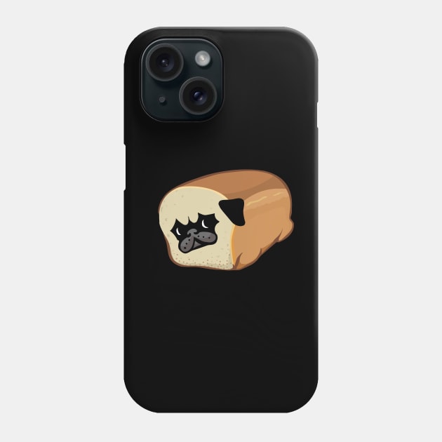 Time for a loaf check Pug Phone Case by huebucket