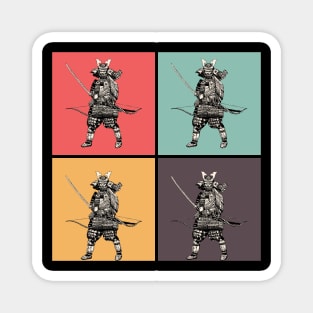 Bushido Pop Art Samurai Japanese Warrior Vintage Retro Streetwear Urban 546 Magnet