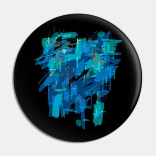 Blue Background Pin