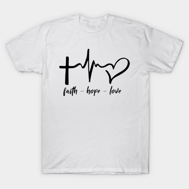 Faith-Hope-Love - Faith - Camiseta | TeePublic MX