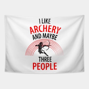 Arrow and bow Tapestry