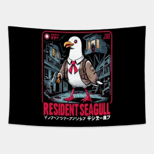 Resident Seagull Tapestry