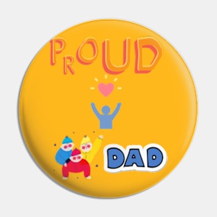 dad of triplets Pin