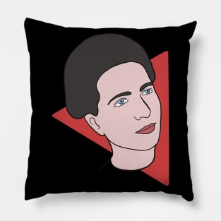 Simone De Beauvoir - Feminist Philosophy Sartre Pillow