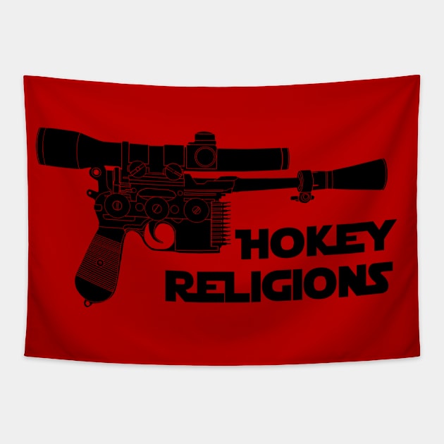 Hokey Religions Tapestry by DistractedGeek