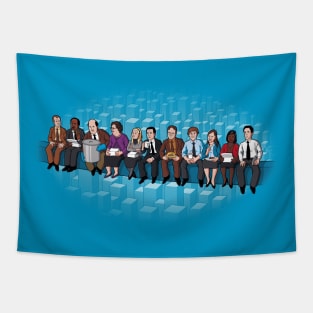 Office lunch Tapestry