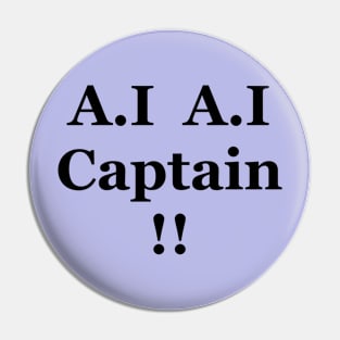 AI AI captain Pin