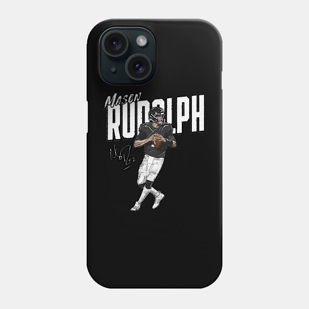 Mason Rudolph Pittsburgh Chisel Phone Case by MASTER_SHAOLIN