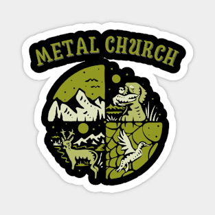 METAL CHURCH BAND Magnet