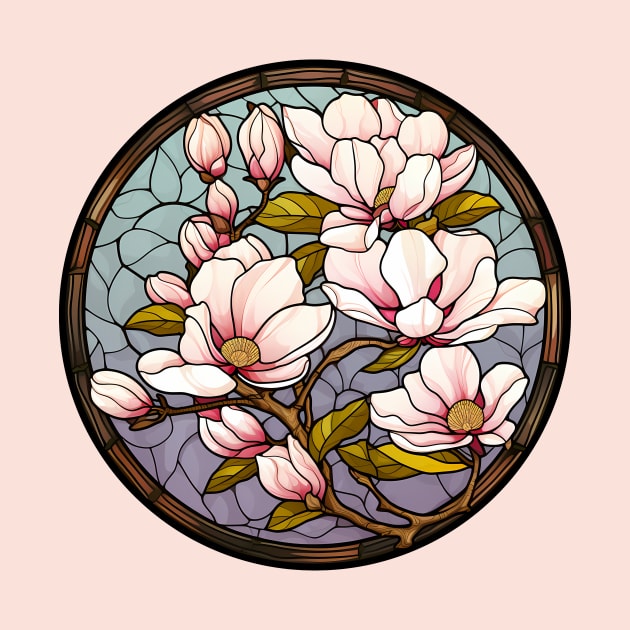 Magnolia Flower Tree by Seraphine