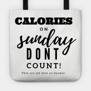 The food lovers slogan - Cool typography graphic Tote