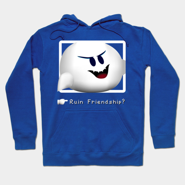 mario boo hoodie