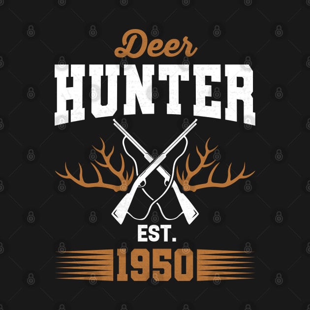 Gifts for 71 Year Old Deer Hunter 1950 Hunting 71th Birthday Gift Ideas by uglygiftideas