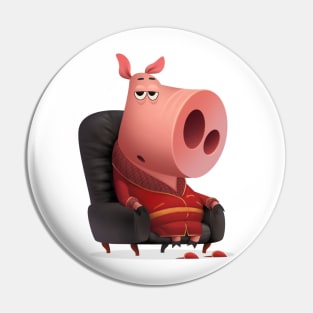 Piggy boss Pin