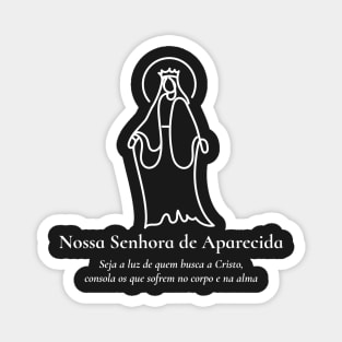 Our Lady of Aparecida (Nossa Senhora da Conceição Aparecida) 12W Magnet