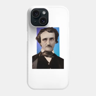 American Writer Edgar Allan Poe illustration Phone Case
