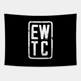 Evil Water Vertical Badge Logo Tapestry