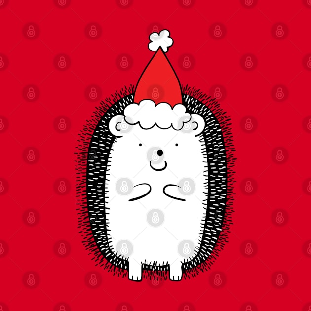 Christmas hedgehog by holidaystore