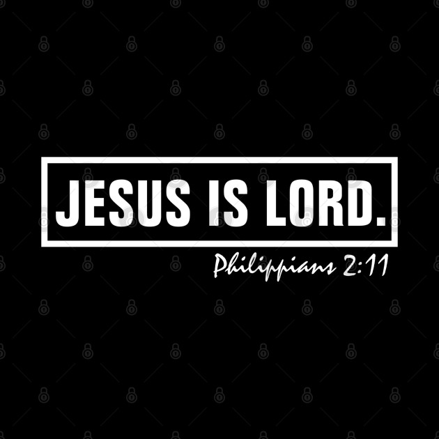 Philippians 2:11 Bible Verse Jesus Is Lord - Christian - Jesus Is Lord - Phone Case