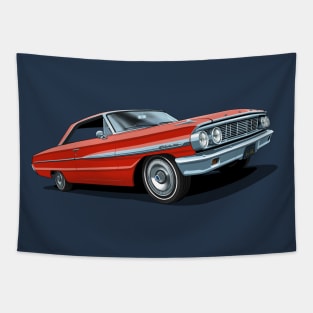 1964 Ford Galaxie 500 in rangoon red Tapestry