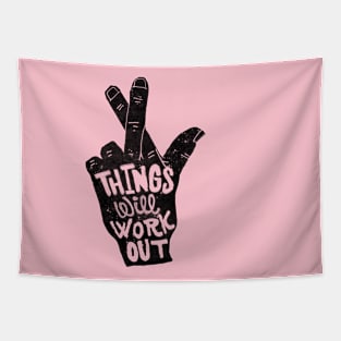 Things Will Work Out Motivation Tapestry