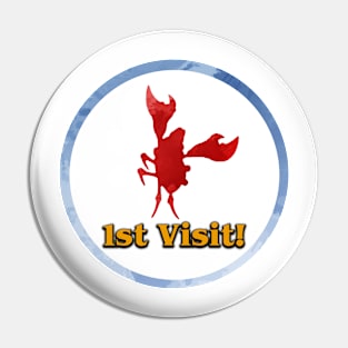 1st Visit Inspired Silhouette Pin