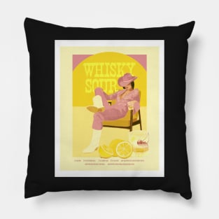 Whisky Sour - Pink Pillow