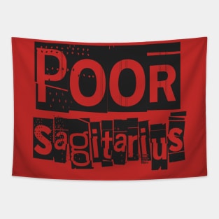 Poor Sagitarius-Horoscope Tapestry