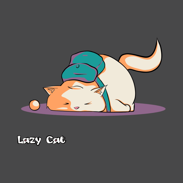 Lazy Cat (School Days) by jocampo770