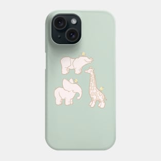 Cute Safari Animals Phone Case