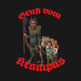 Gruß vom Krampus! (Vintage Design 2) T-Shirt