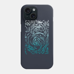 Abstract Pattern - Organic Lines Phone Case