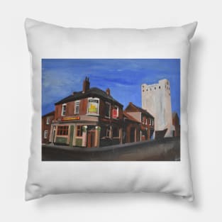 Pub In Hull With Flour Mill Behind Pillow