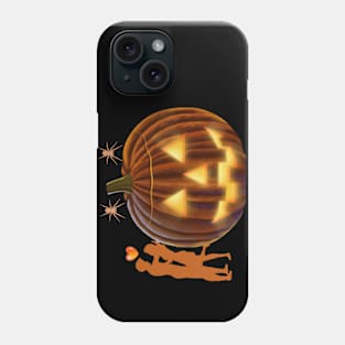 Halloween pumpkin love Phone Case