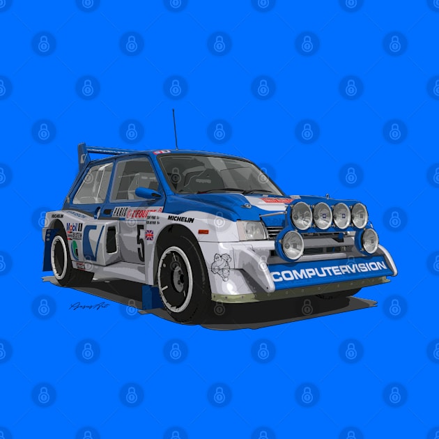 MG METRO 6R4 GROUP B by PjesusArt