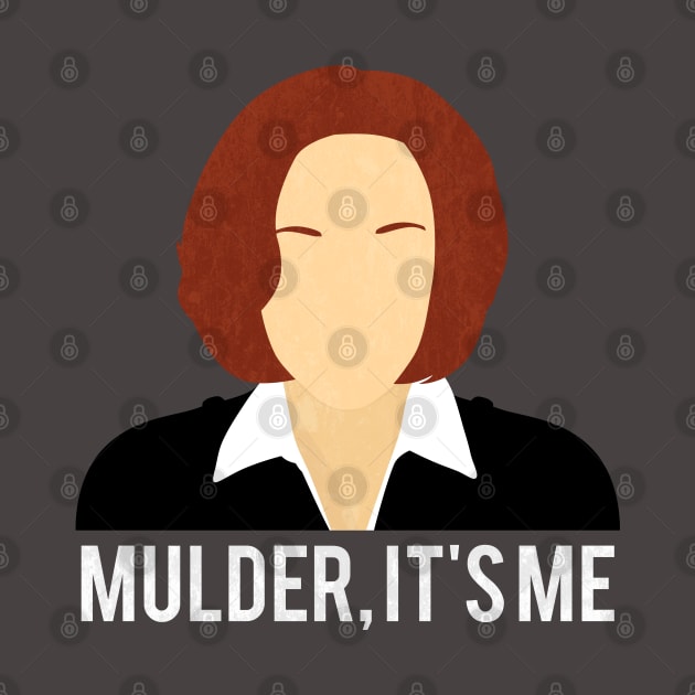 Mulder, It's Me : Minimalist X-Files Dana Scully by Izzie | Fandom 101 - For The Geeks