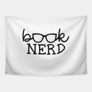 Funny Book Nerd Design, Book Lover Tapestry