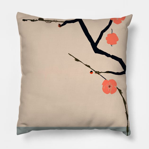 Floral Blossom Pillow by Delta Zero Seven