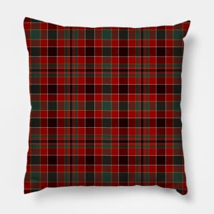 Scotland Tartan Crimson Red Pillow