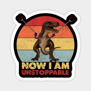Funny T rex, with Pincers, Dinosaur, Unstoppable Magnet