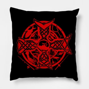 Celtic Fish tail cross with story... Pillow