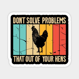 funny chicken Magnet