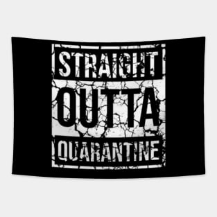 straight out of quarantine Tapestry